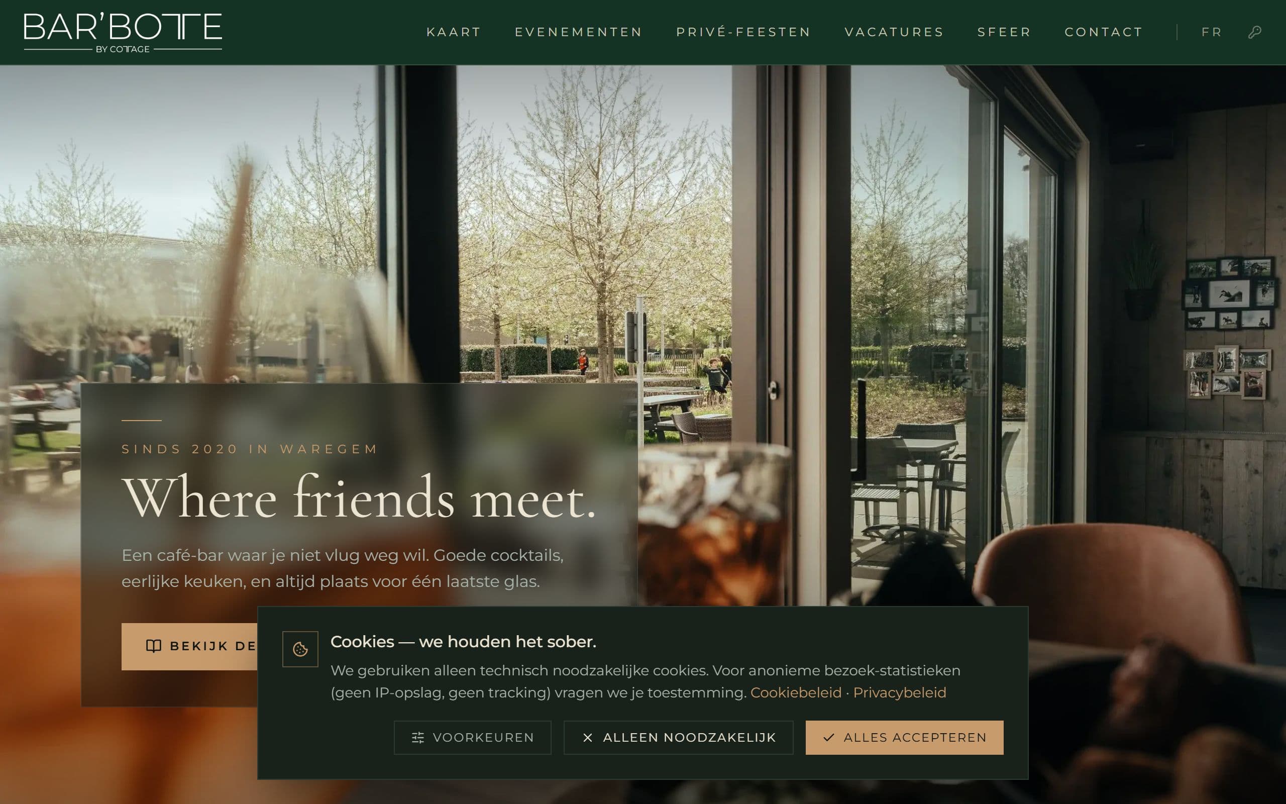 Bar'Botte — voorpagina
